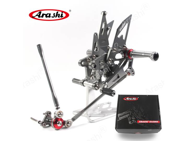 Arashi-Repose-pieds réglable CNC pour HONDA, repose-pieds de pilote, CBR600RR 2009-2023, CBRfemale CBR 600 RR 600RR 2010 2011 2012