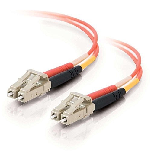 C2G Fiber Optic Patchkabel LC/LC Duplex Multimode 50/125 µm, 20m