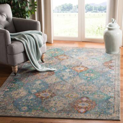 SAFAVIEH Luxor Deepti Floral Distressed Rug
