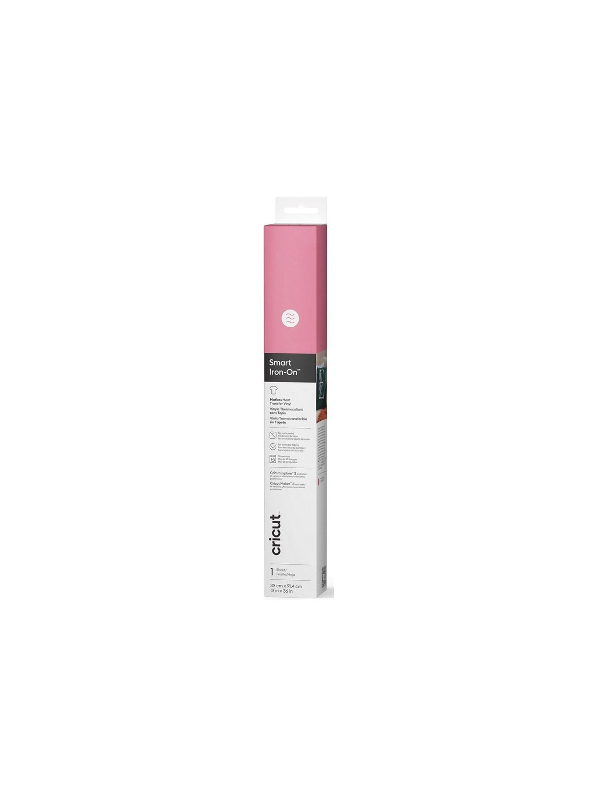 Cricut Smart Iron-On - craft material - 33 x 90 cm - pink