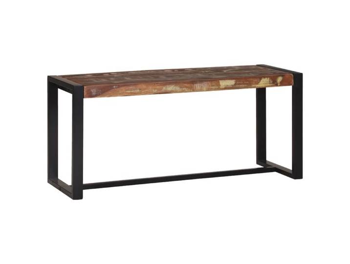 Elégant Banc - multicolore - 100x35x45 cm - bois Massif Récupéré &3260080