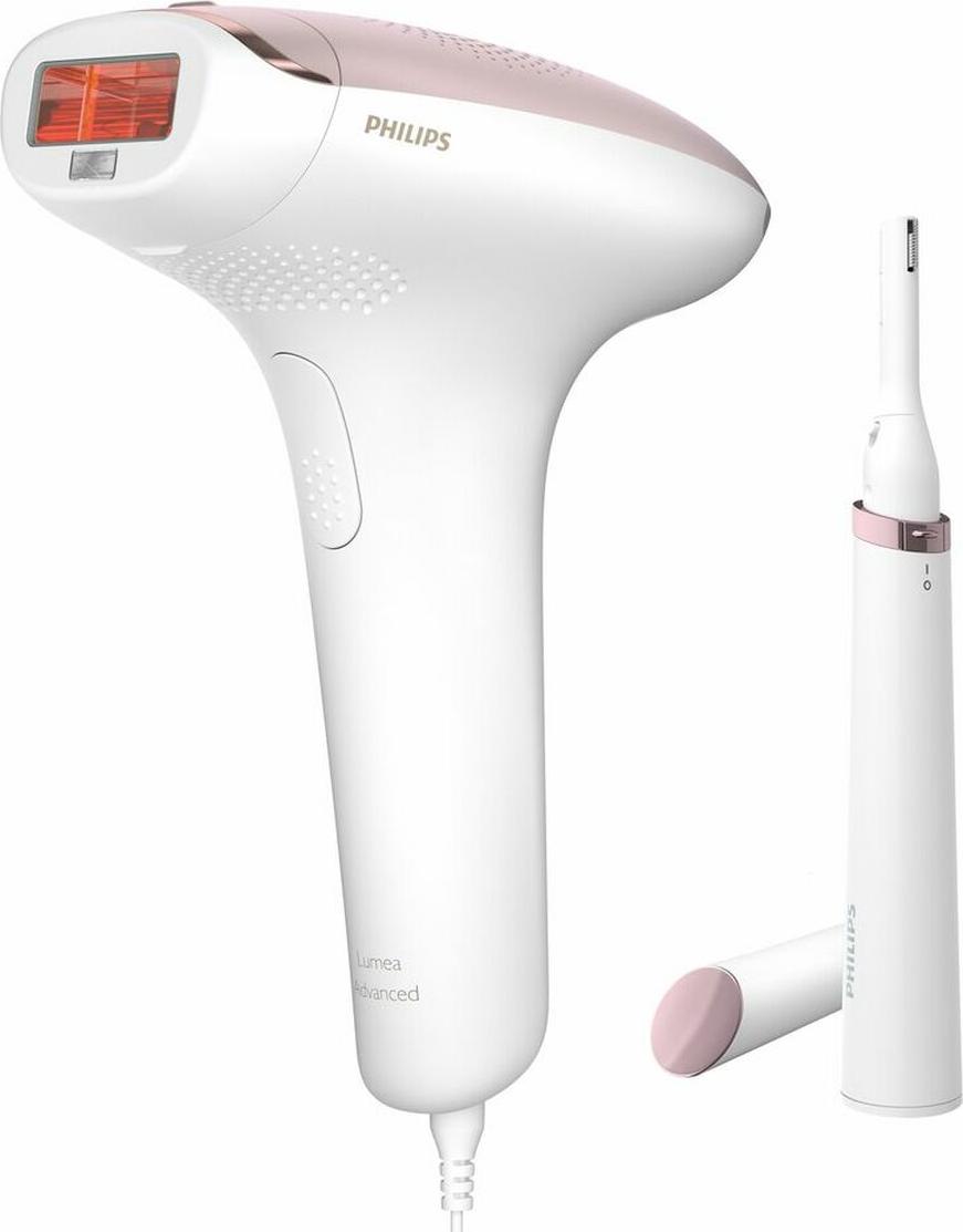 Philips Lumea Advanced Lumea IPL 7000 Series BRI920/00 IPL-Haarentfernungsgerät, Lichtimpulstechnologie (IPL), Pink, Weiß, 15 min, 2,5 min, 4 min, Bikini, Brust, Innere Oberarme, Äußere Oberarme