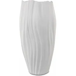 Goebel, Vase, Vase Spirulina, Biskuit-Porzellan, Biskuit Weiss, 40 cm, 14004631