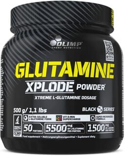 Olimp Glutamina Xplode Powder 500g Laranja.