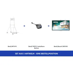 BenQ Board CM5505 Aktionsbundle - Interaktives Touch-Display 55 Zoll mit InstaSh...