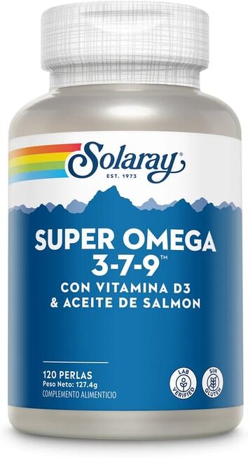 Solaray SUPER OMEGA 3-7-9 120 Softgels