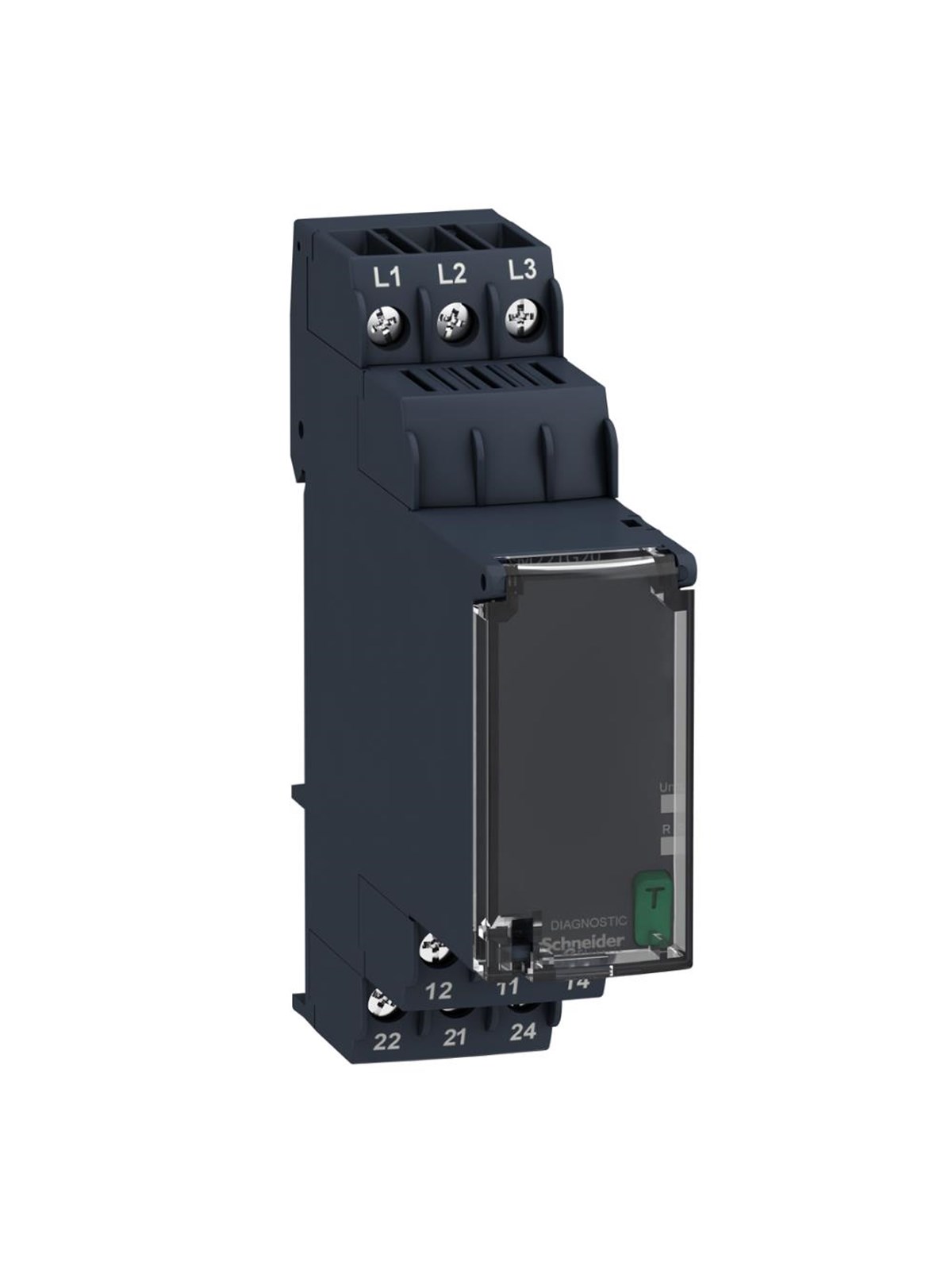 Schneider Electric Zelio control relay for 3-phase detection of phase-loss and