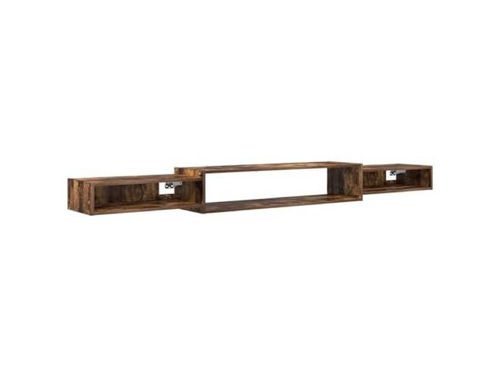 Wand-TV-Schrank aus Holzwerkstoff, Wandmontage Offene Lagerung, platzsparend, minimalistisches Design, einfache Reinigung, stabile Konstruktion