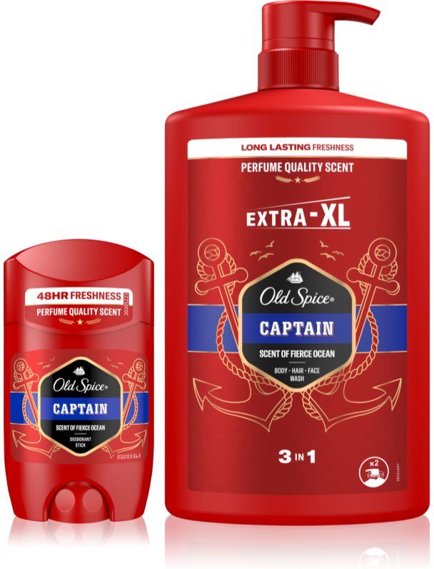 Old Spice Captain set for the body