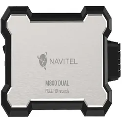Devia ZãZnamovã Kamera Na Motorku Navitel M800 Dual (Eingebautes Mikrofon, GPS-Empfänger, Full HD), Dashcam, Schwarz