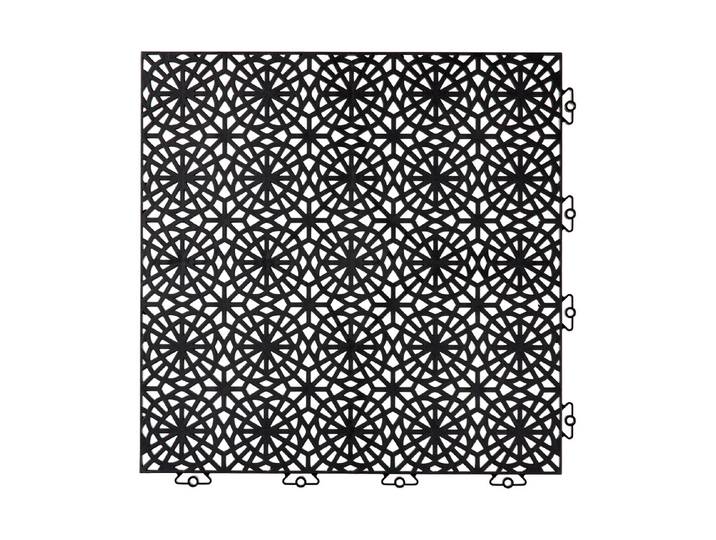 Bodenplatte Go/On 38x38x1cm Schwarz 7Stk./1m2