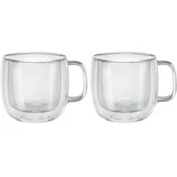 ZWILLING Cappuccino Glasset 2-tlg. SORRENTO - B/H/T ca. 11.00x9.70x14.20