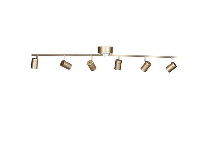 By Rydéns Deckenleuchte Correct, dimmbar, messing / gold, für Wohn- / Esszimmer, Metall, Modern