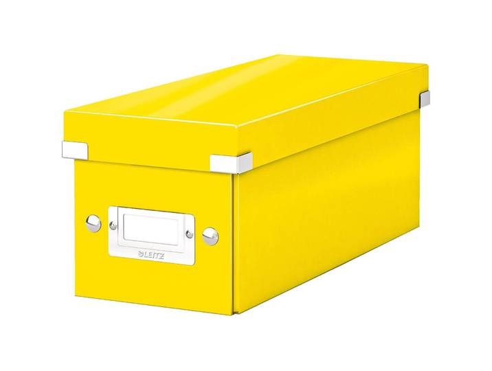 Aufbewahrungsbox Leitz Click & Store WOW CD Gelb - Aufbewahrungsbox