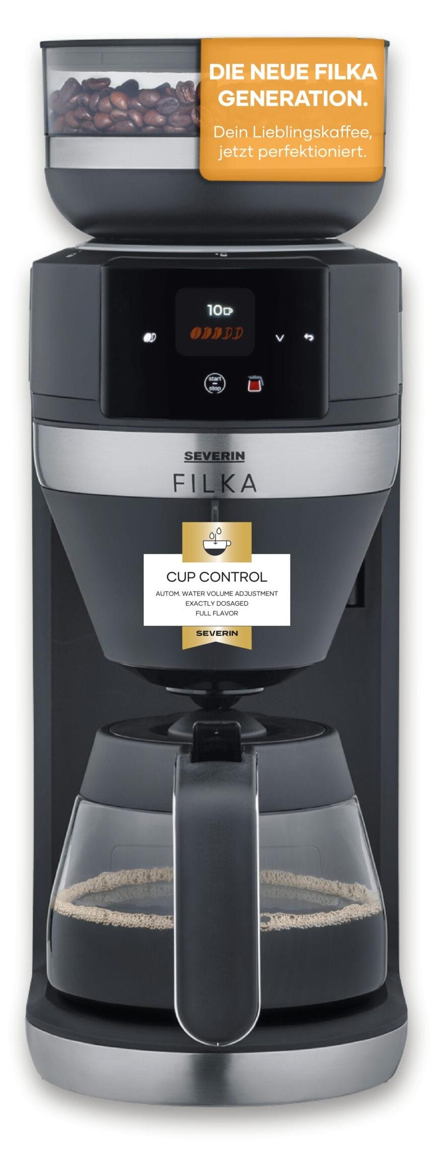 SEVERIN Filterkaffee-Vollautomat FILKA KA 9620