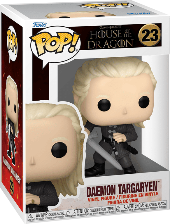 Funko Pop! Vinyl - HotD - Daemon Targaryen Figure, 3.75 in, Action Toy Figure for Collectors
