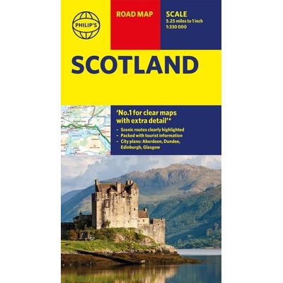 Philip's Scotland Road Map, Karte von Philip's Maps, Octopus Books, 978-1-84907-683-8