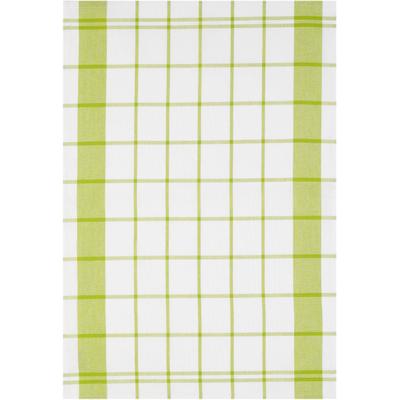 Geschirrtuch STUCO "karo", grün (hellgrün, weiß), B:50cm L:70cm, 100% Baumwolle, Geschirrtücher, Geschirrtuch
