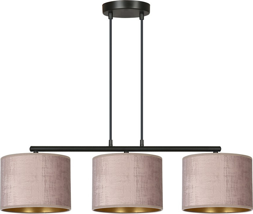 Emibig Hanglamp HILDE 3 BL ROSE Kroonluchter model 1053/3 Rose