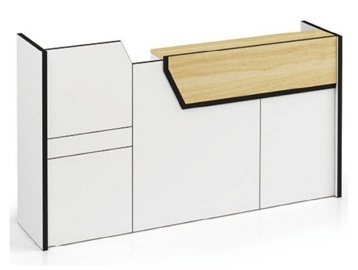 JVmoebel Tresentisch Elegante Empfangstheke für Praxen und Büros, hochwertige Verarbeitung (Empfangstisch), Made in Europa