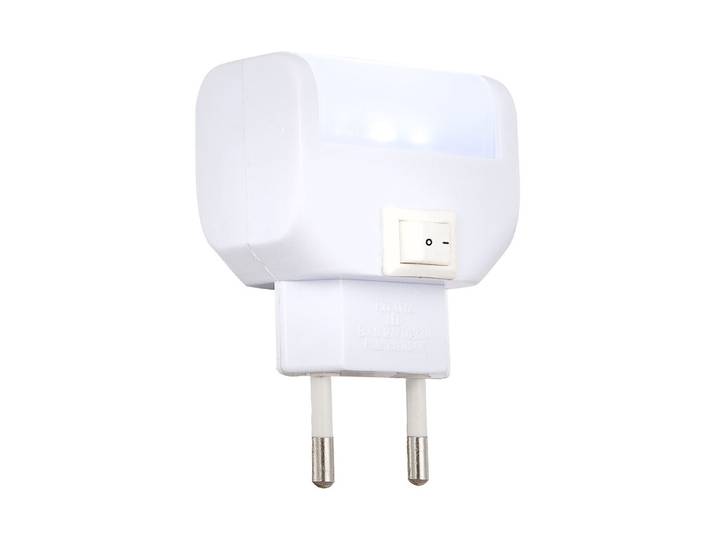 Wandleuchte Chaser Kunststoff weiß, 4x LED