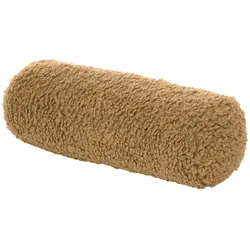Bolster Teddy flauschig & weich - Vielseitig als Sitz oder Hocker nutzbar Tan