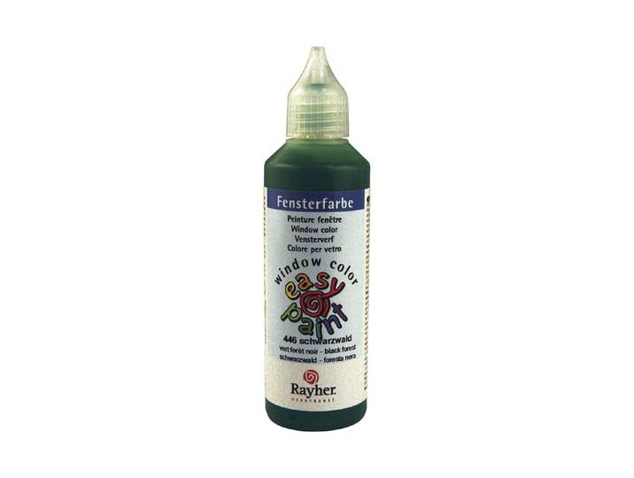 Rayher Window-Color Easy Paint Schwarzwald 80 ml