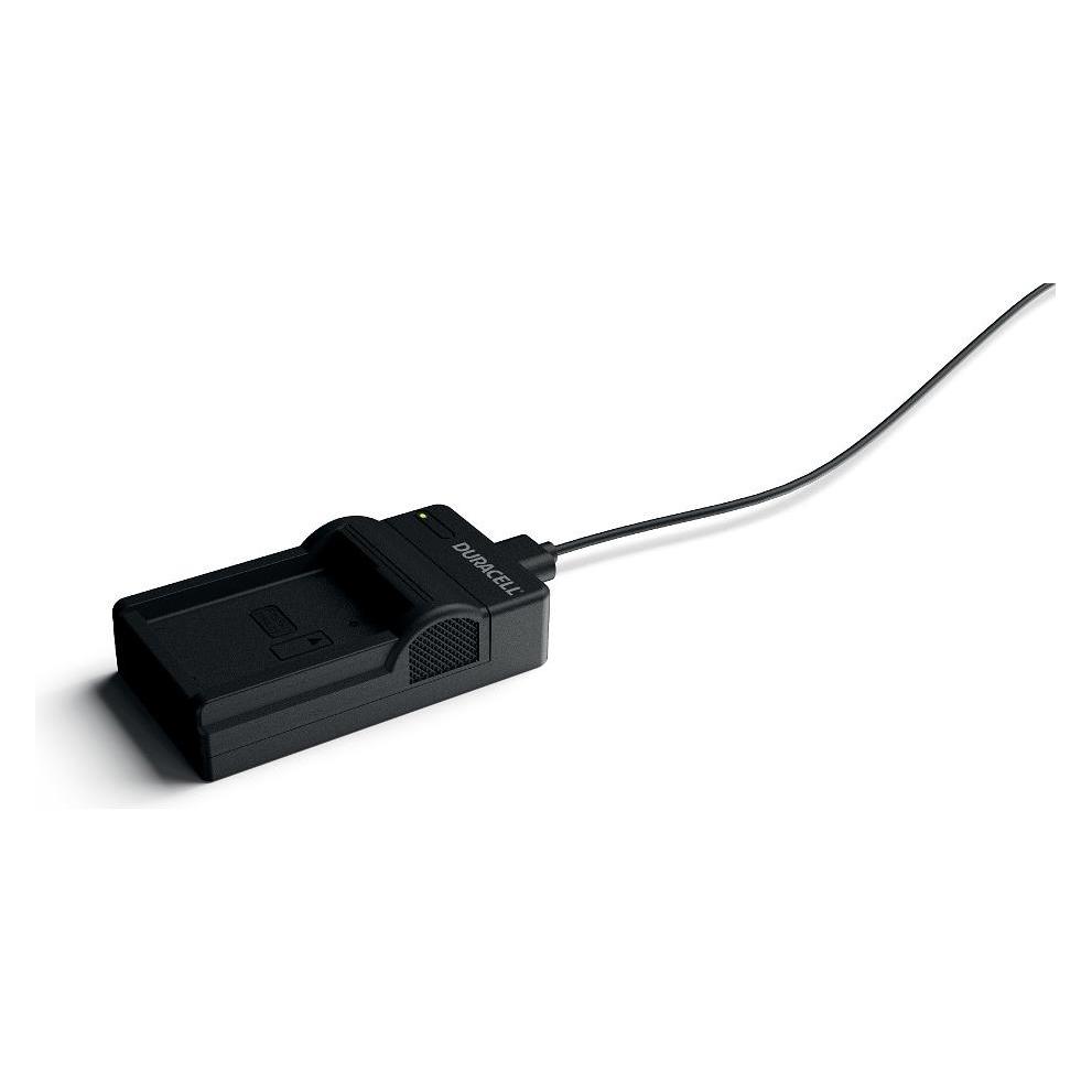 Duracell Ladegerät mit USB Kabel für DRPBLC12/DMW-BLC12 (Kamera Akku Ladegerät) (DRP5957)