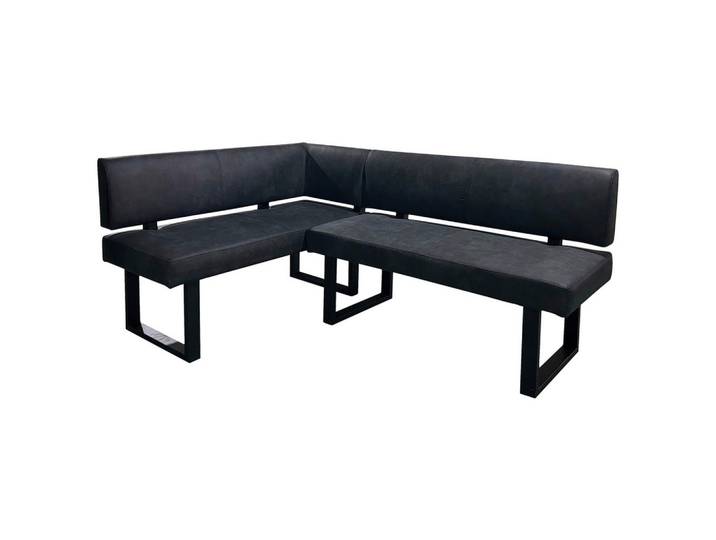 Eckbank Vancouver Anthrazit/Schwarz