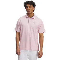 UNDER ARMOUR Tech Poloshirt Herren 647 - prime pink/pitch gray XXL