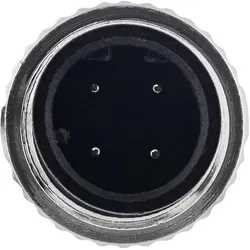 InLine Industrie Netzwerkkabel, M12 4-pin D-kodiert Stecker/Stecker, PUR, 5m (SF/UTP, CAT5e, 5 m), Netzwerkkabel