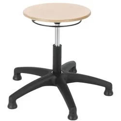 mey chair Hocker »A1S« schwarz