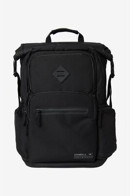 O'Neill s Odyssey Trvlr Backpack in Black, Polyester/Rubber
