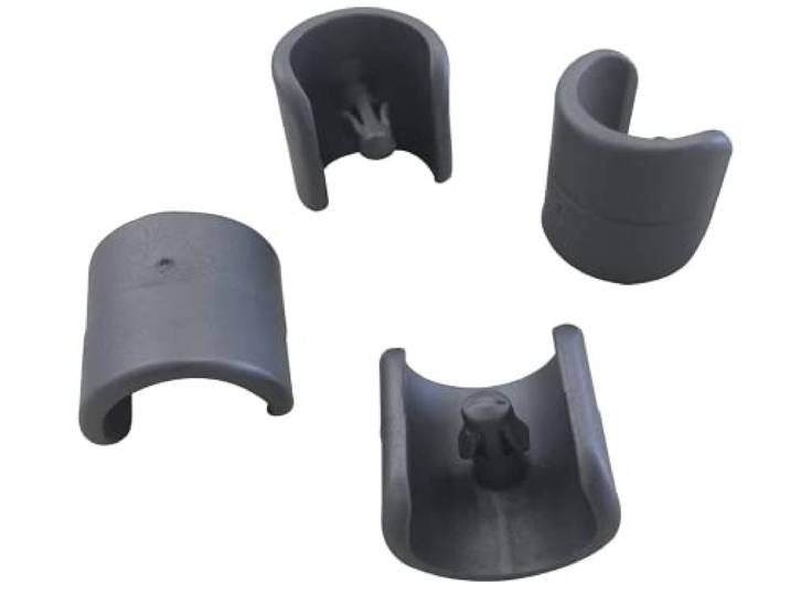 Lafuma Mobilier 4 Fußschoner für Relax-Liegestühle, 20 mm Durchmesser, Anthrazit, LFM2843-1229