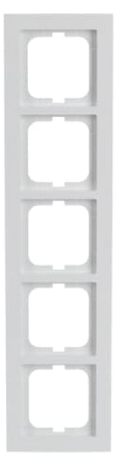 Busch-Jaeger BJ Axcent frame 1725-284, 5-voudig, studiowit
