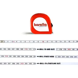 Dart Maßband Karella rot