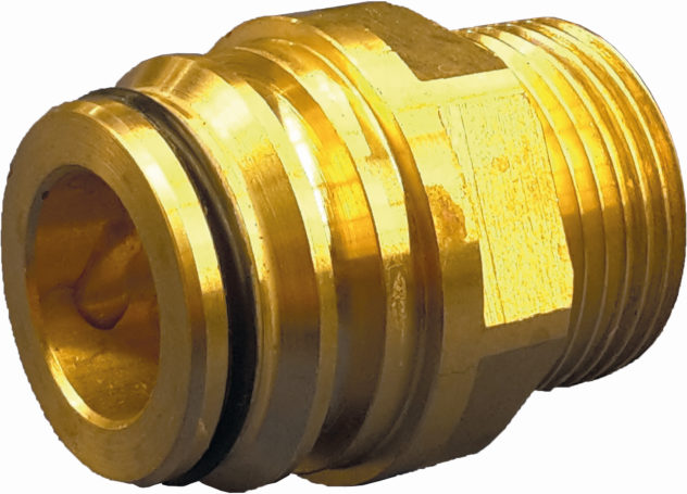 Syr - Sasserath Adapter 1500.01.928 für Enthärtungsanlage Lex Plus 10 Connect (2 Stck), für Flex-Schläuche