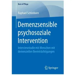 Demenzsensible psychosoziale Intervention, Fachbücher von Raphael Schönborn