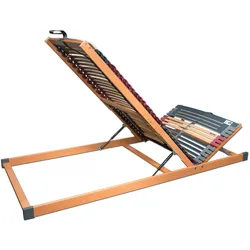 7 Zonen Lattenrost Rhodos KF Bettkasten 44 Leisten 90x200 cm