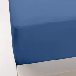 Formesse Bella Donna Boxspring Spannbettlaken Alto 90x190 - 100x220 cm | meeresblau - blau