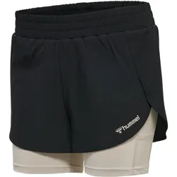 hummel hmlMT TRACK 2in1 Shorts Damen black XS