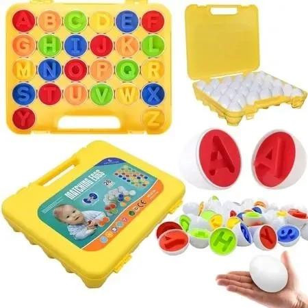 Maksik Educatief spel: eieren leggen en letters koppelen Import ProNice