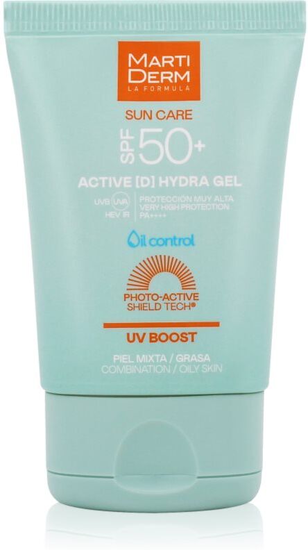 MartiDerm Sun Care Active D Hydra Gel gel-crème solaire visage 50 ml