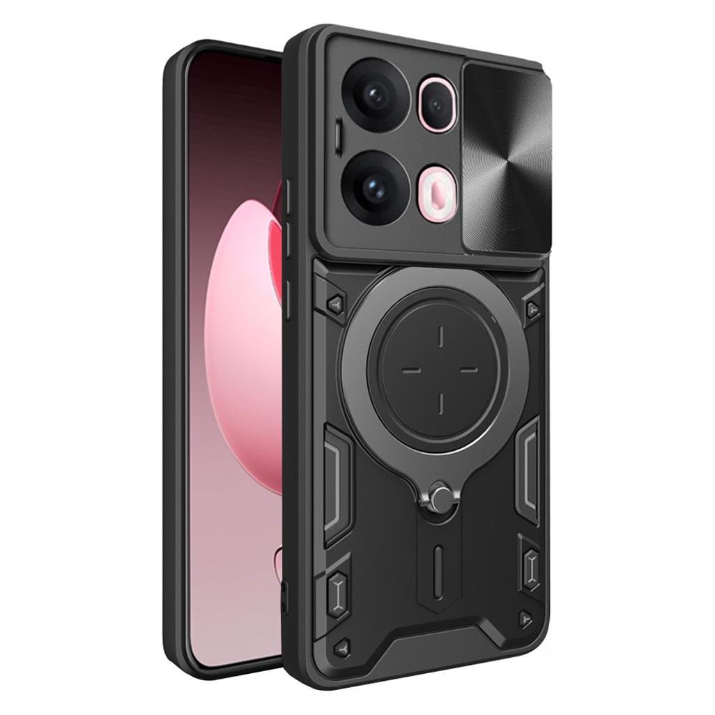Techsuit - CamGuard Pro - Oppo Reno13 Pro - Black (Oppo Reno 13 Pro) (56365584)