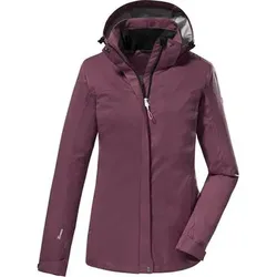KILLTEC Damen Funktionsjacke KOS 133 WMN JCKT, Größe 34 in Lila 00443