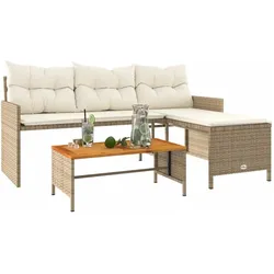 vidaXL, Gartenlounge, Lukenmoor (Holz)