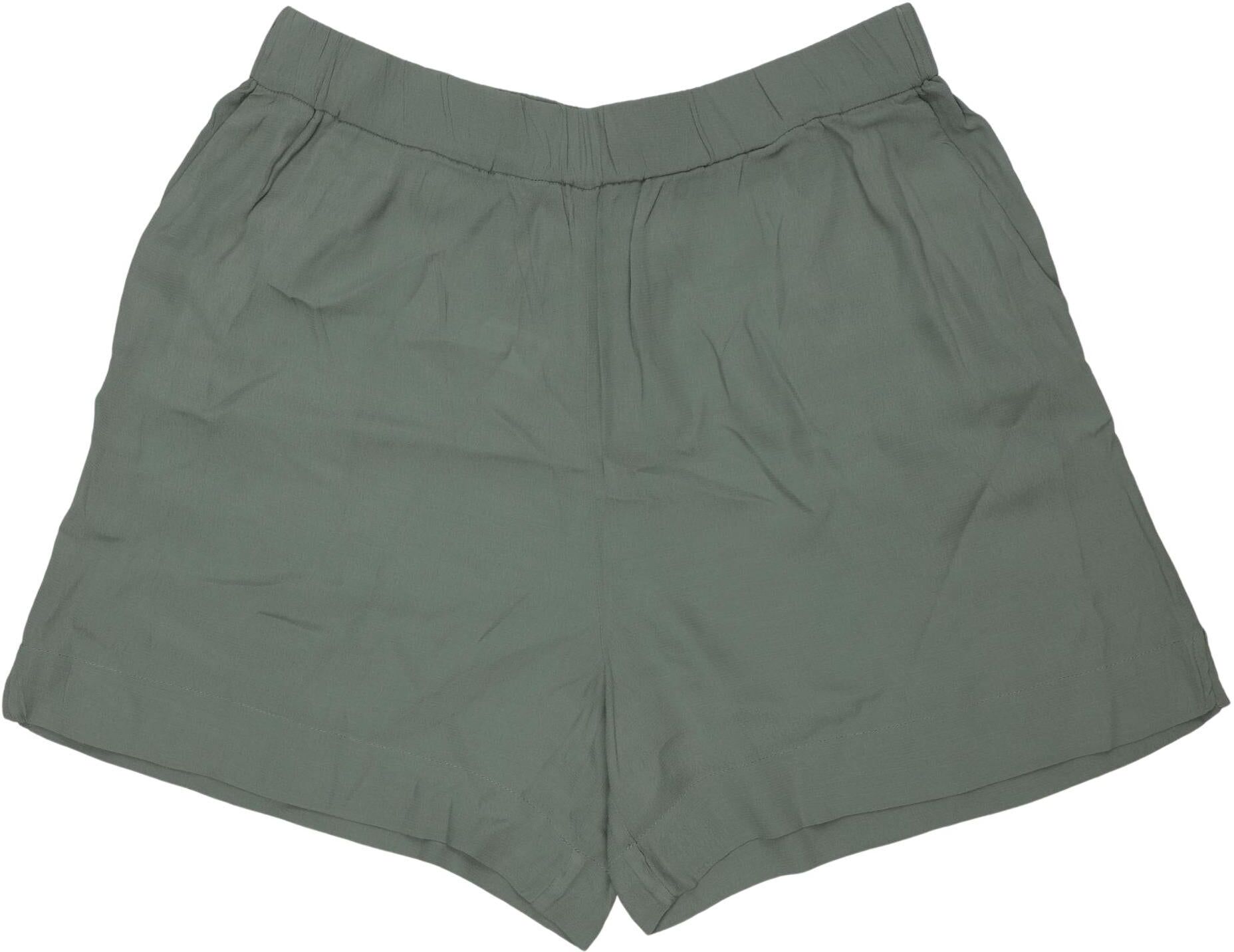 Donna by Hallhuber Damen Shorts, Grün, Gr. EU 42, Viskose - Second Hand