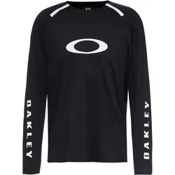Oakley MAVEN SCRUB ELITE Funktionsshirt Herren | Gr. L | schwarz - schwarz