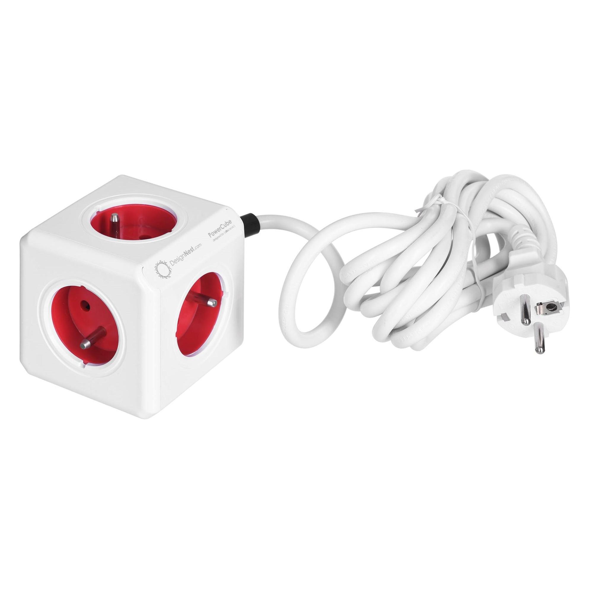 Allocacoc 2304/FREXPC Verlängerungskabel 5 AC-Ausgänge Indoor (5x, 3 m) (2304/FREXPC)