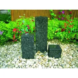 Gardenforma Wasserspielset Chicago aus Naturstein